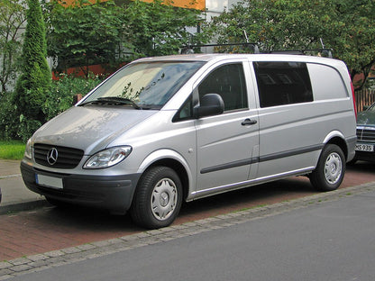 💎GRIGLIA ADATTO PER MERCEDES VITO W639 2003-2010 NERO OPACO💎