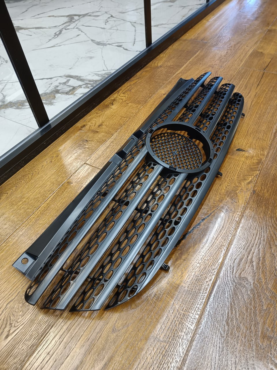💎GRIGLIA ADATTO PER MERCEDES VITO W639 2003-2010 NERO OPACO💎