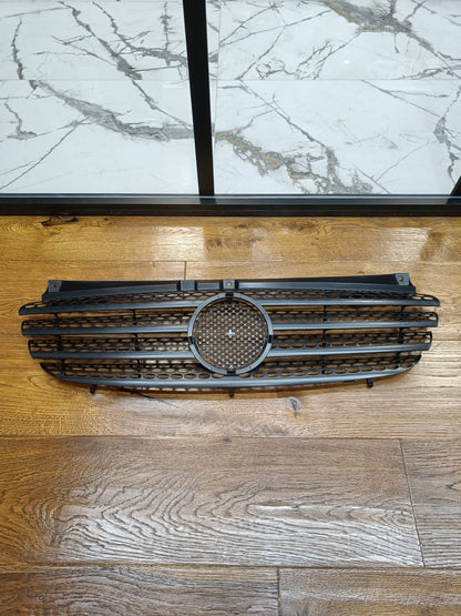 💎GRIGLIA ADATTO PER MERCEDES VITO W639 2003-2010 NERO OPACO💎