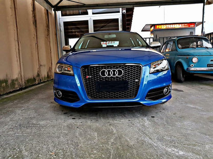 ART. 1937 GRIGLIA AUDI  A3 8P 2008-2012 LOOK RS3 NERO LUCIDO