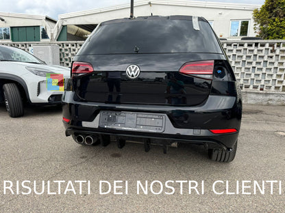 💎Rear Bumper Air Diffuser Fit For VW Golf 7.5 2017-2019 R Look💎
