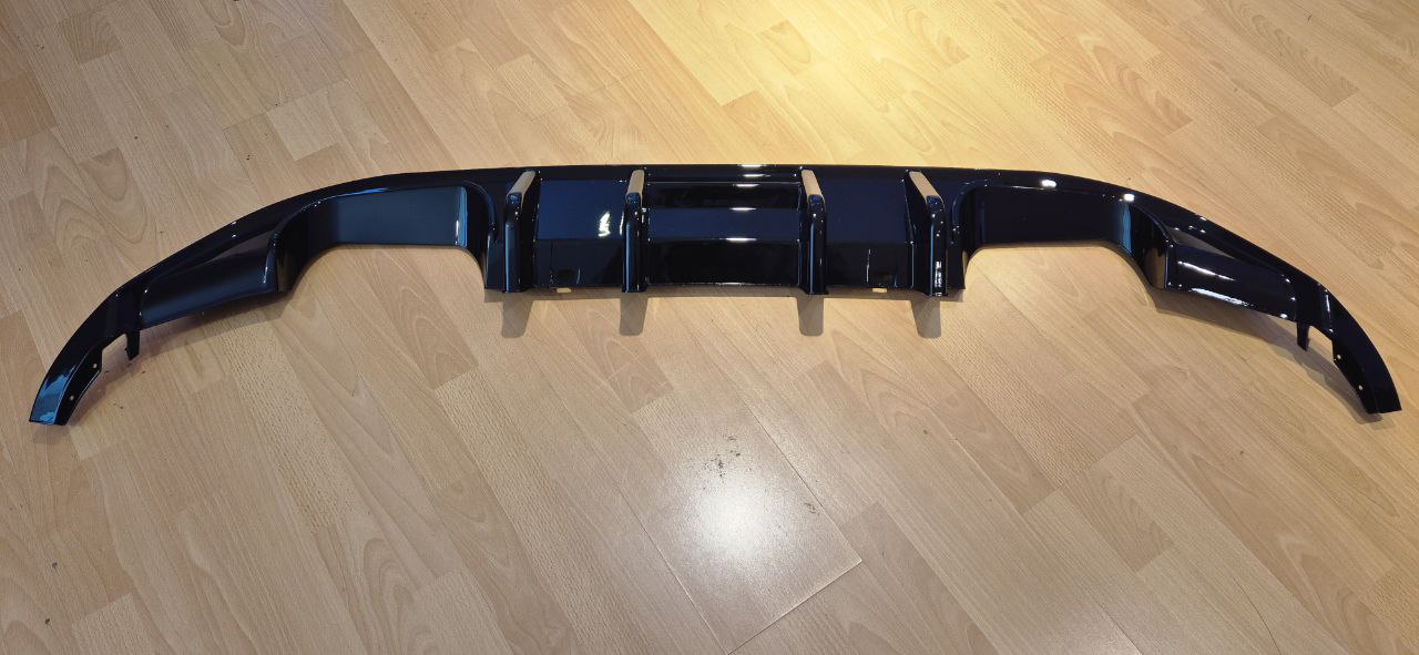 💎Rear Bumper Air Diffuser Fit For VW Golf 7.5 2017-2019 R Look💎