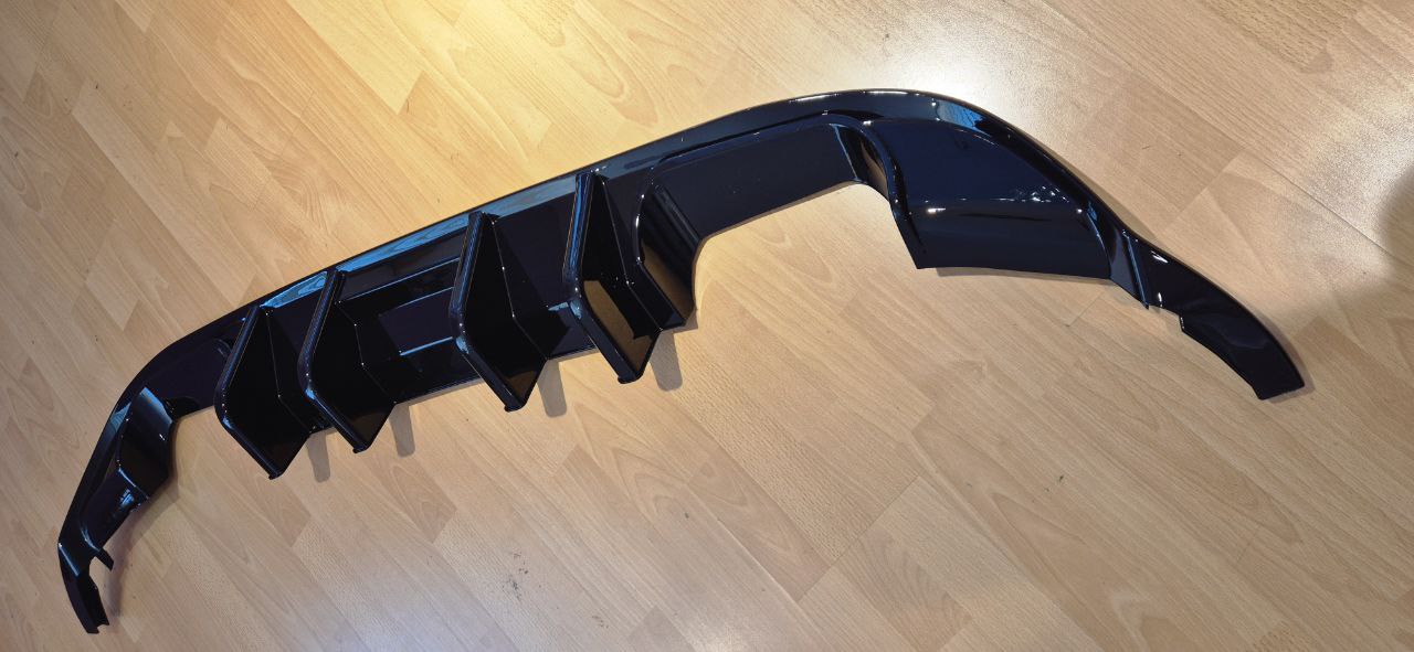 💎Rear Bumper Air Diffuser Fit For VW Golf 7.5 2017-2019 R Look💎