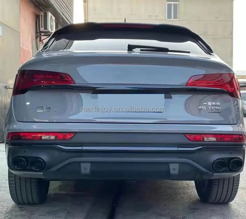 ART. 1959 DIFFUSORE AUDI Q5 SPORTBACK 2021-2022 LOOK SQ5 PROFILO NERO LUCIDO