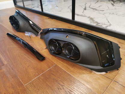 ART. 1959 DIFFUSORE Q5 SPORTBACK 2021-2022 LOOK SQ5 PROFILO NERO LUCIDO