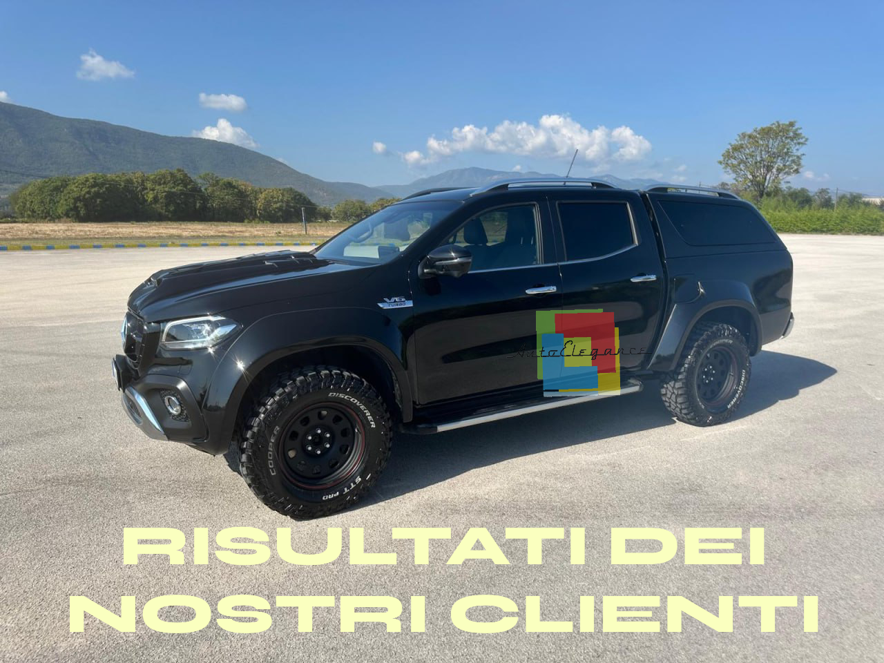 💎PRESA ARIA COFANO ADATTA PER MERCEDES CLASSE X W470 CON LED💎
