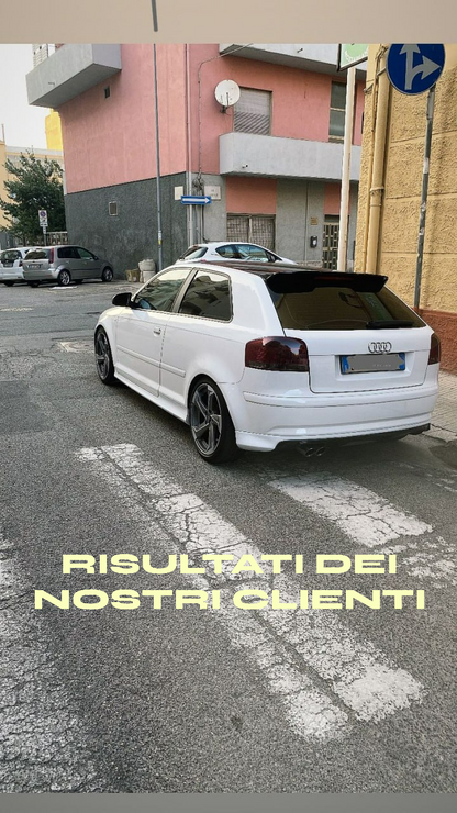 💎DIFFUSORE ADATTO PER AUDI A3 8P S3 3 PORTE 2003-2008💎