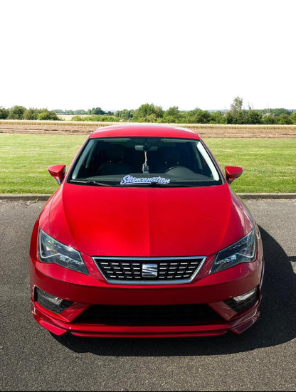 💎UNDER BUMPER SUITABLE FOR LEON 5F 2017-2020 FR ABT LOOK RAW💎