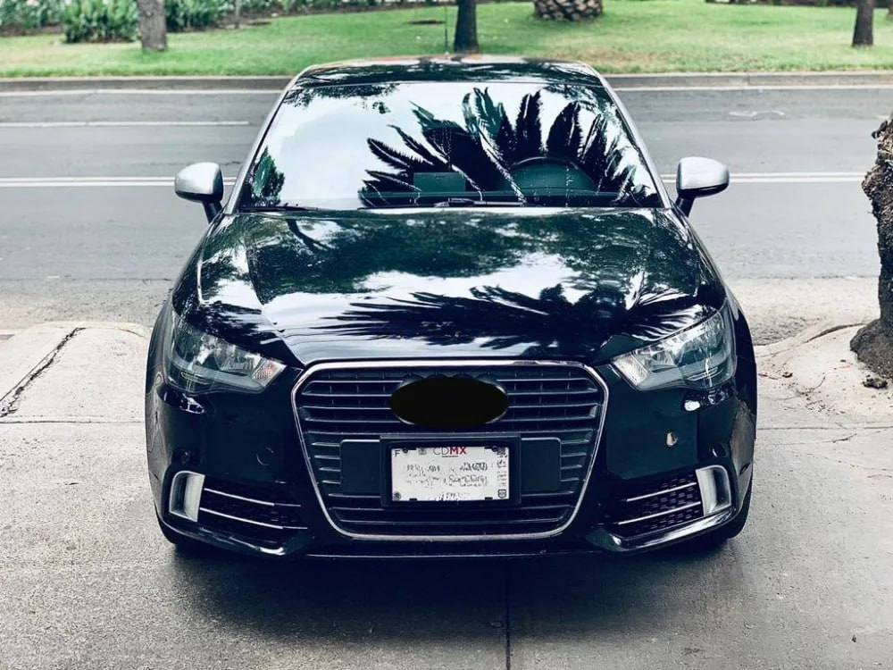 💎GRIGLIA FENDINEBBIA ADATTA PER A1 8X 2010-2015 LOOK RS1 NERO PROFILI SATINATI