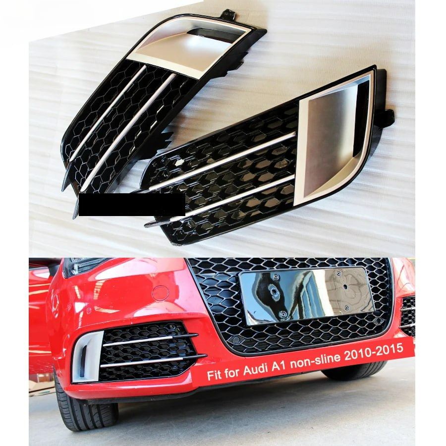 💎GRIGLIA FENDINEBBIA ADATTA PER A1 8X 2010-2015 LOOK RS1 NERO PROFILI SATINATI