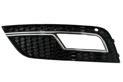 💎FOG LIGHT GRILLE SUITABLE FOR A4 B8 2012-2015 STANDARD RS4 LOOK GLOSSY BLACK