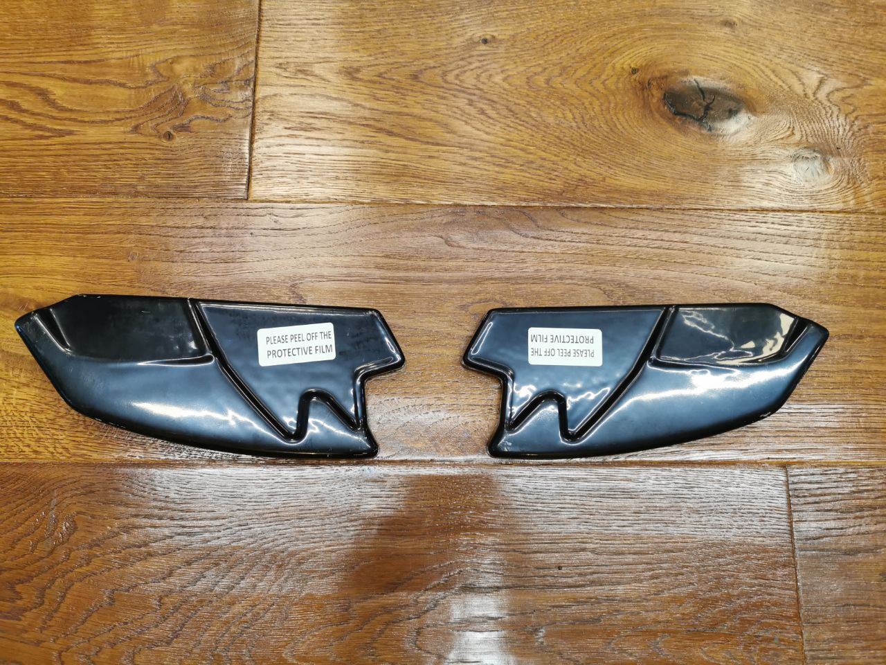 ART. 1924 +ART.1954 DIFFUSORE+ FLAPS ALFA ROEMO GIULIETTA NERO LUCIDO