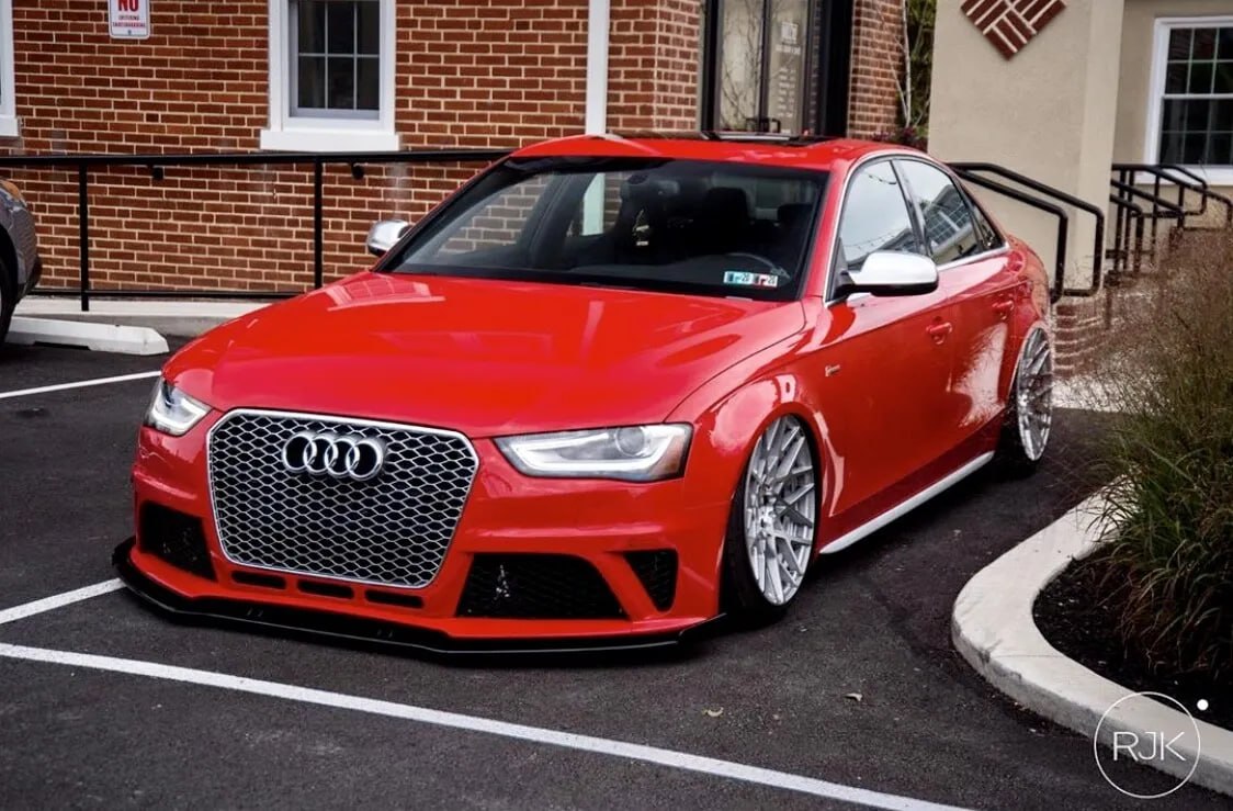 💎PARAURTI ANTERIORE ADATTO PER AUDI A4 B8 2012-2015 LOOK RS4💎