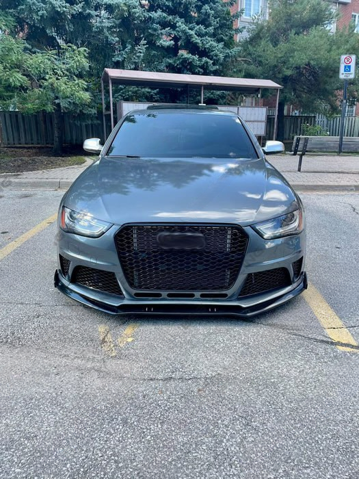 💎PARAURTI ANTERIORE ADATTO PER AUDI A4 B8 2012-2015 LOOK RS4💎