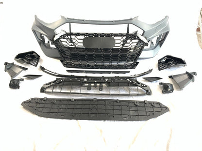 💎FRONT BUMPER SUITABLE FOR AUDI A4 B9 LIFT 2019-2021 RS4 LOOK💎