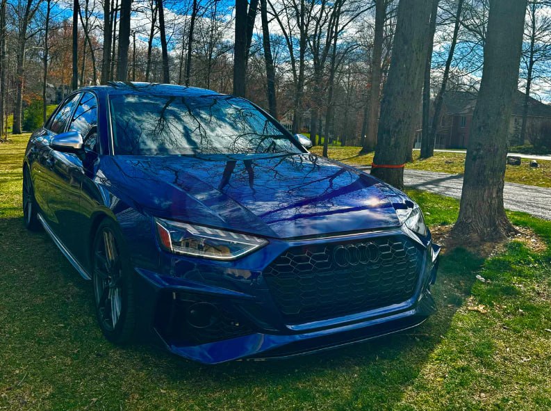 💎FRONT BUMPER SUITABLE FOR AUDI A4 B9 LIFT 2019-2021 RS4 LOOK💎