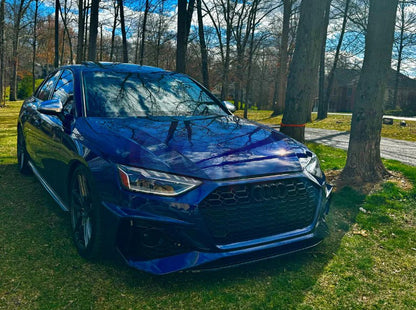 💎FRONT BUMPER SUITABLE FOR AUDI A4 B9 LIFT 2019-2021 RS4 LOOK💎