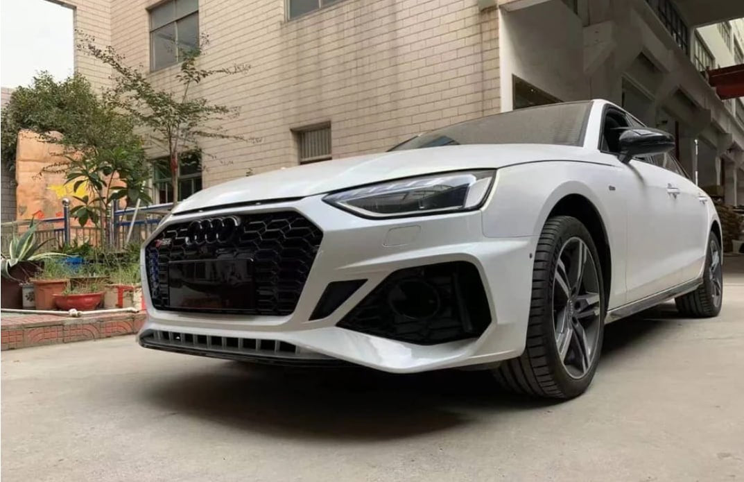 💎FRONT BUMPER SUITABLE FOR AUDI A4 B9 LIFT 2019-2021 RS4 LOOK💎