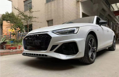 💎FRONT BUMPER SUITABLE FOR AUDI A4 B9 LIFT 2019-2021 RS4 LOOK💎