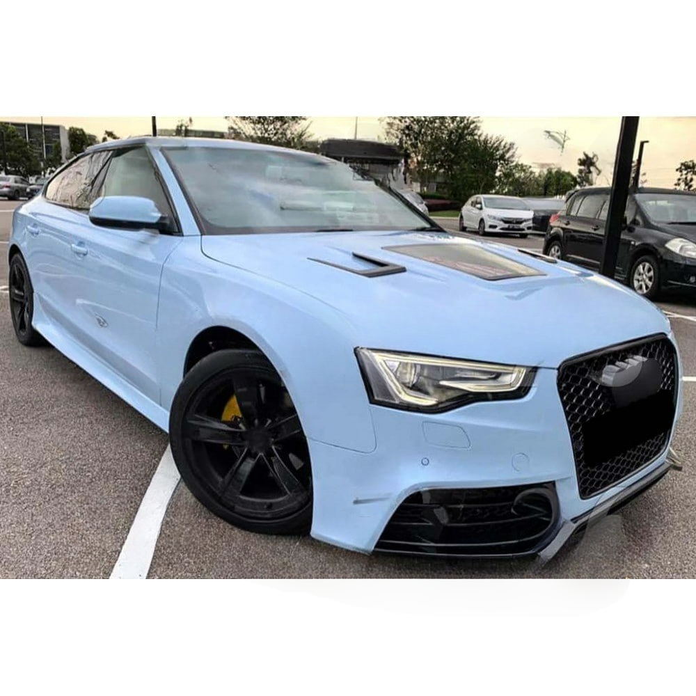 💎HOOD FOR AUDI A5 2012-2015 GT LOOK GLASS AND ENGINE COVER💎