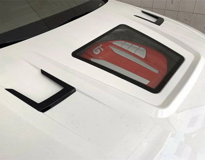 💎HOOD FOR AUDI A5 2012-2015 GT LOOK GLASS AND ENGINE COVER💎