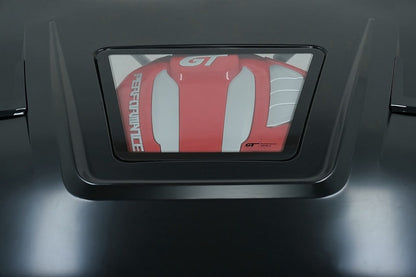💎HOOD FOR AUDI A4 B9 2016-2019 GT LOOK GLASS AND ENGINE COVER💎
