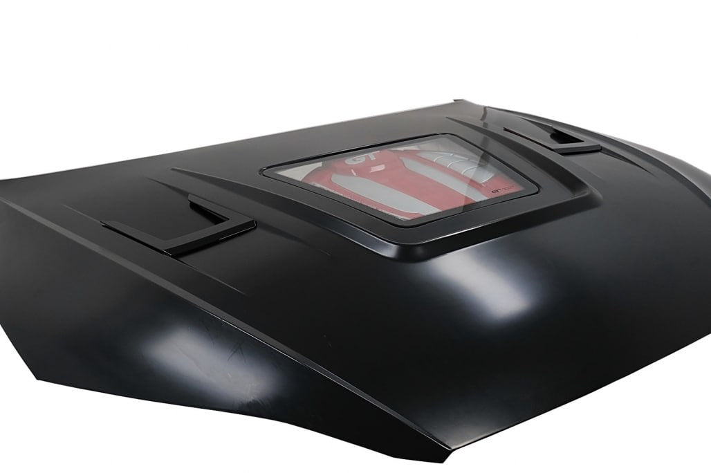 💎HOOD FOR AUDI A4 B9 2016-2019 GT LOOK GLASS AND ENGINE COVER💎