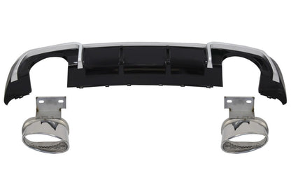 💎DIFFUSER SUITABLE FOR AUDI A3 8V 2016-2020 GLOSSY BLACK SATIN PROFILES💎