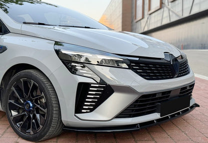 💎FRONT SPLITTER A Plus+ Standard SUITABLE FOR Renault Clio 5 FL 2023+ BLACK💎