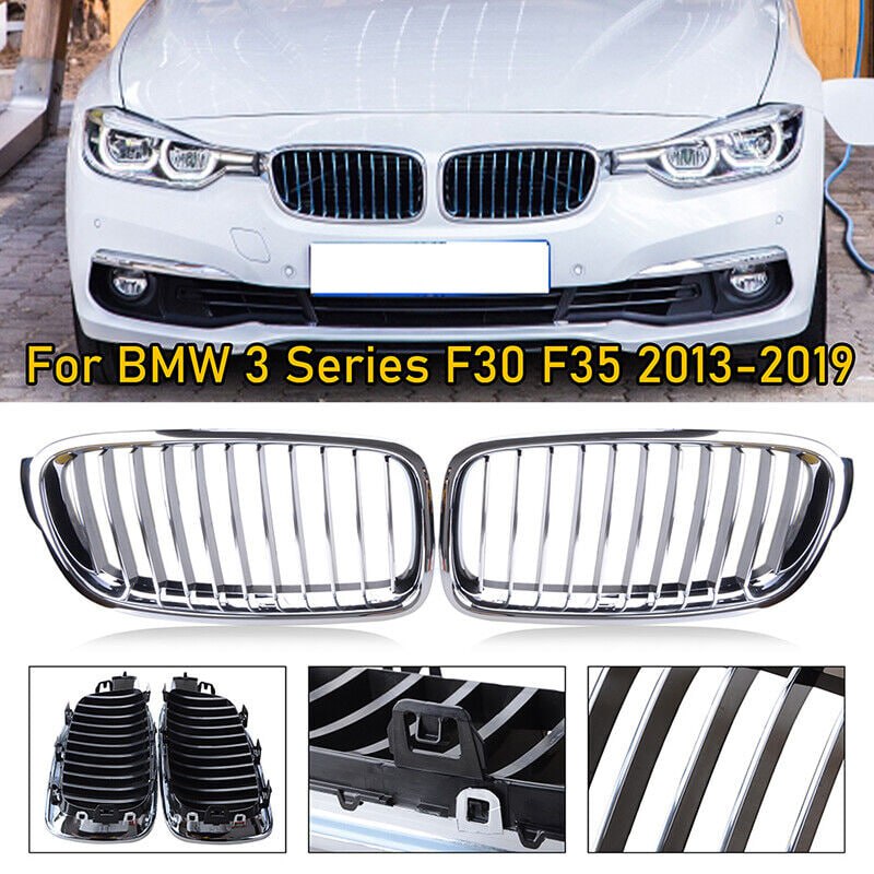 ✨GRILLE SUITABLE FOR BMW 3 SERIES F30 F31 SINGLE CHROME BAND✨