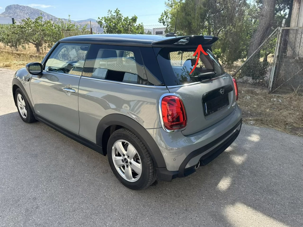 ✨Spoiler Tetto ADATTO PER Mini F55 F56 Cooper S NERO LUCIDO✨