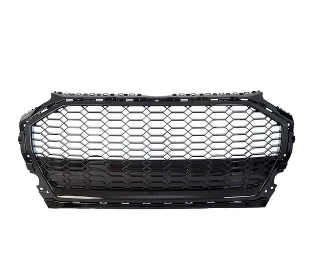 🟢GRILLE SUITABLE FOR AUDI Q5 2020+ RSQ5 LOOK GLOSSY BLACK🟢