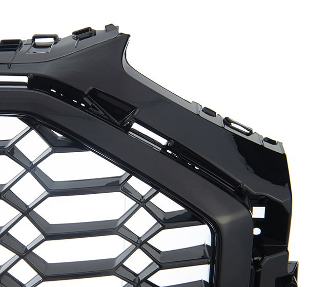 🟢GRILLE SUITABLE FOR AUDI Q5 2020+ RSQ5 LOOK GLOSSY BLACK🟢