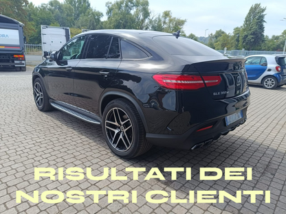 💎DIFFUSER FOR GLE C292 COUPE 2015-2018 AMG LOOK GLE63 BLACK + TERMINALS💎