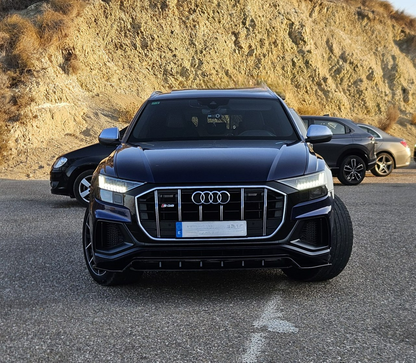 ✨GLOSSY BLACK SPLITTER suitable for audi Q8 2018-2024 S-line SQ8 ✨