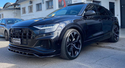 ✨GLOSSY BLACK SPLITTER suitable for audi Q8 2018-2024 S-line SQ8 ✨