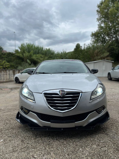 0219 LANCIA DELTA SPLITTER FRONT BUMPER GLOSS BLACK RS LOOK