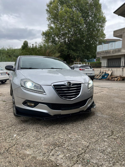 0219 LANCIA DELTA SPLITTER FRONT BUMPER GLOSS BLACK RS LOOK