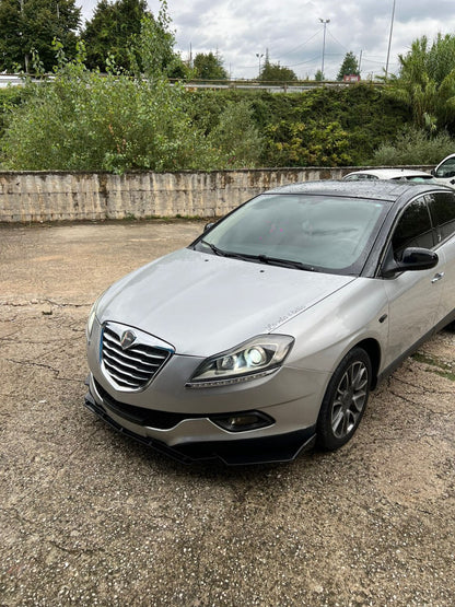 0219 LANCIA DELTA SPLITTER FRONT BUMPER GLOSS BLACK RS LOOK