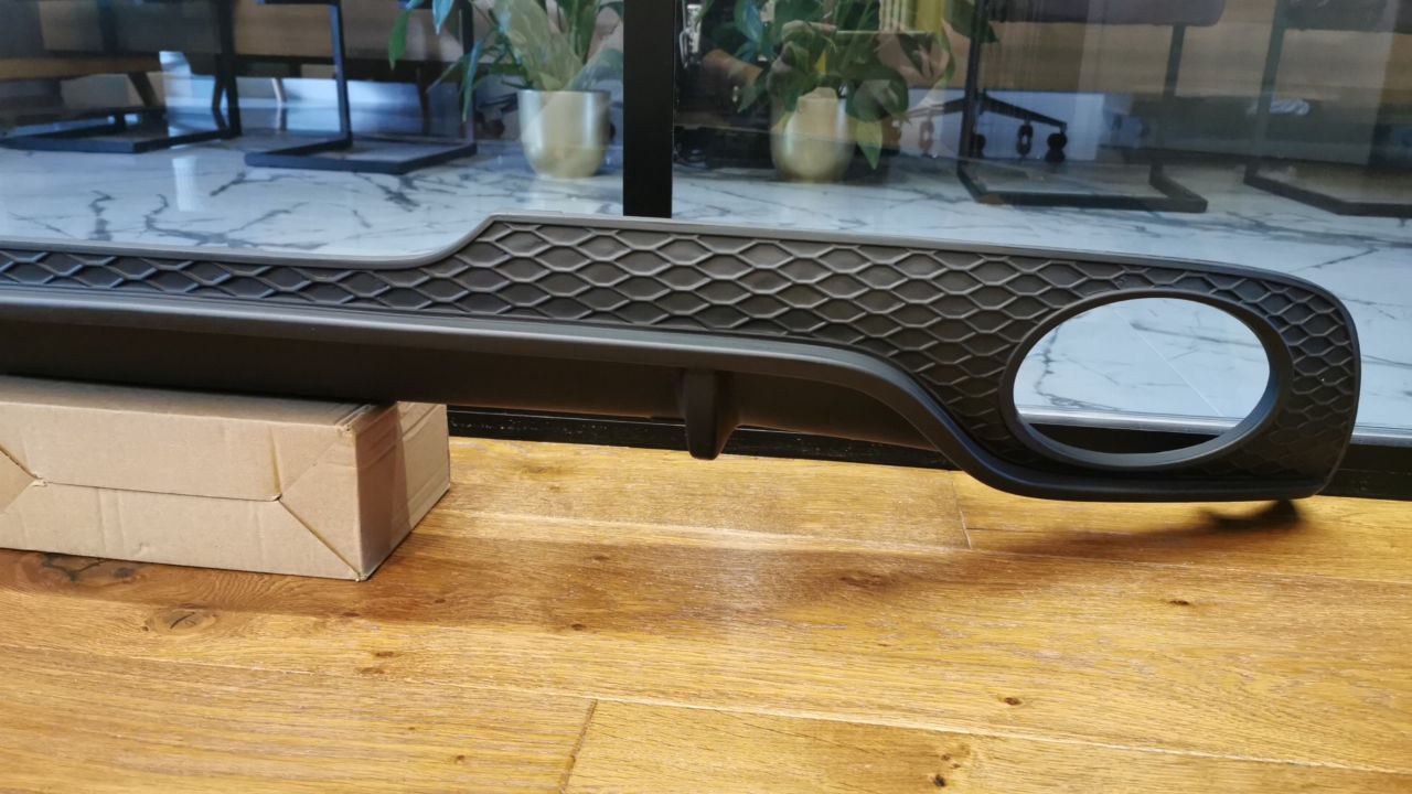 ✨DIFFUSORE SOTTO PARAURTI POSTERIORE AUDI TT 8J 2006-2014 RSTT RS✨