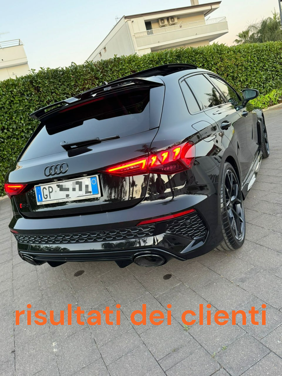✨SPOILER SUITABLE FOR AUDI A3 8Y 2020+ GLOSSY BLACK LOOK SPORTY DESIGN✨ 