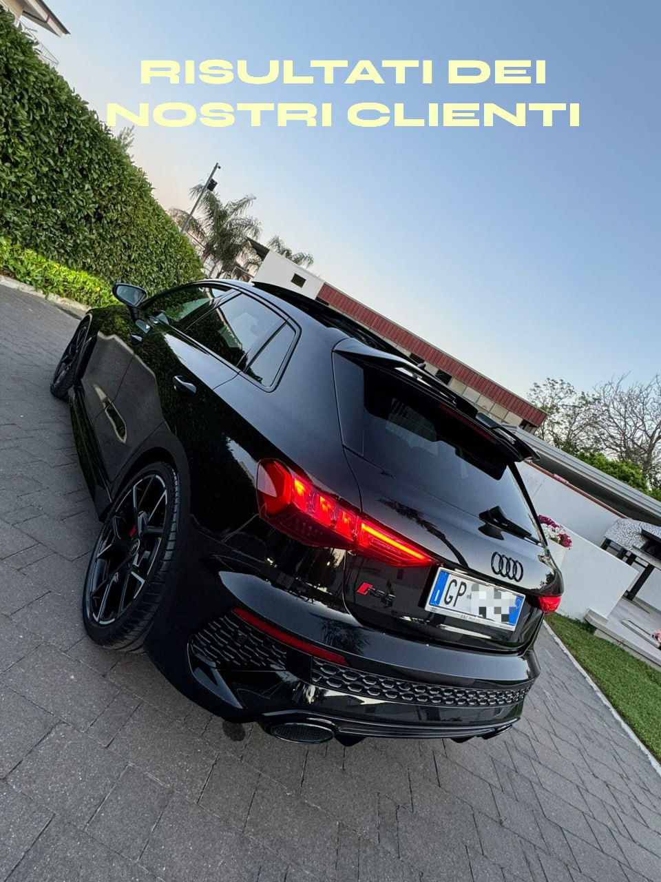 ✨SPOILER SUITABLE FOR AUDI A3 8Y 2020+ GLOSSY BLACK LOOK SPORTY DESIGN✨ 