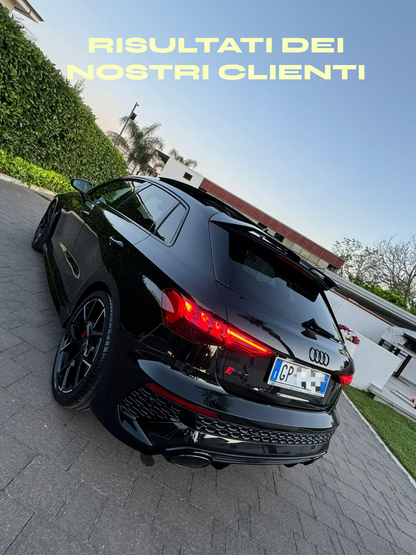 ✨SPOILER SUITABLE FOR AUDI A3 8Y 2020+ GLOSSY BLACK LOOK SPORTY DESIGN✨ 