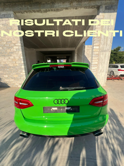 ✨SPOILER ADATTO PER AUDI A4 B8 AVANT STILE RS-4 GREZZO✨