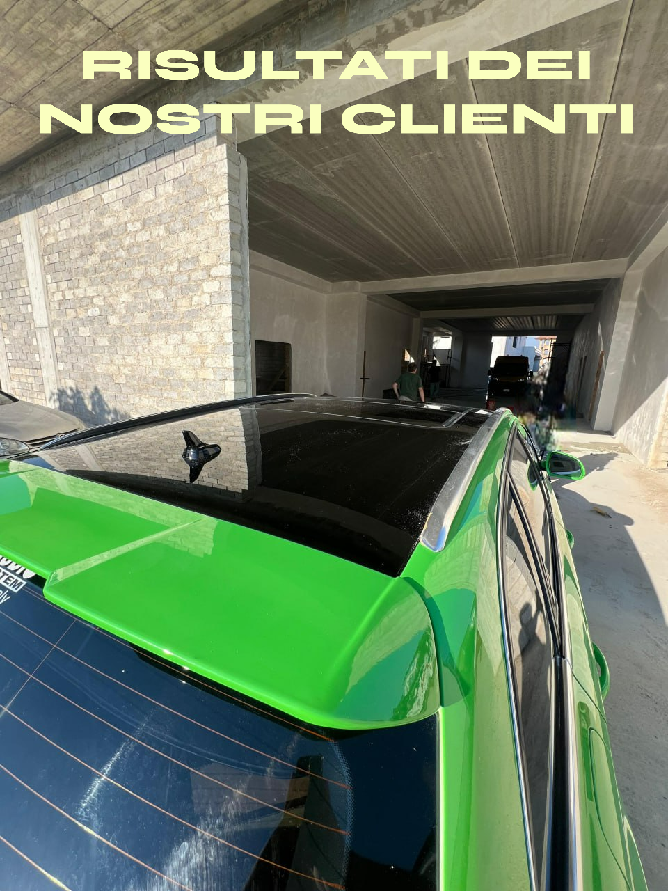 ✨SPOILER ADATTO PER AUDI A4 B8 AVANT STILE RS-4 GREZZO✨