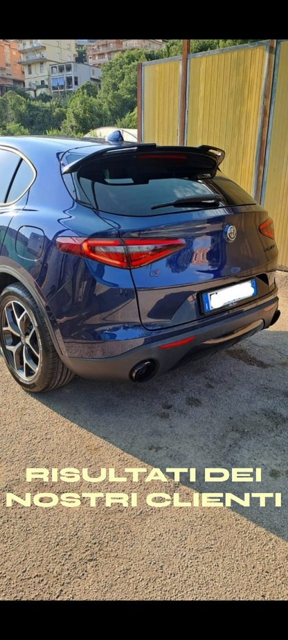 ✨SPOILER SUITABLE FOR STELVIO 2016-2022 GLOSSY BLACK✨ 