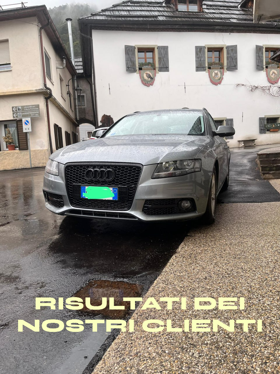 ✨GRIGLIA ANTERIORE AUDI A4 B8 2008 al 2012 AVANT BERLINA NERA NIDO D'APE QUATTRO