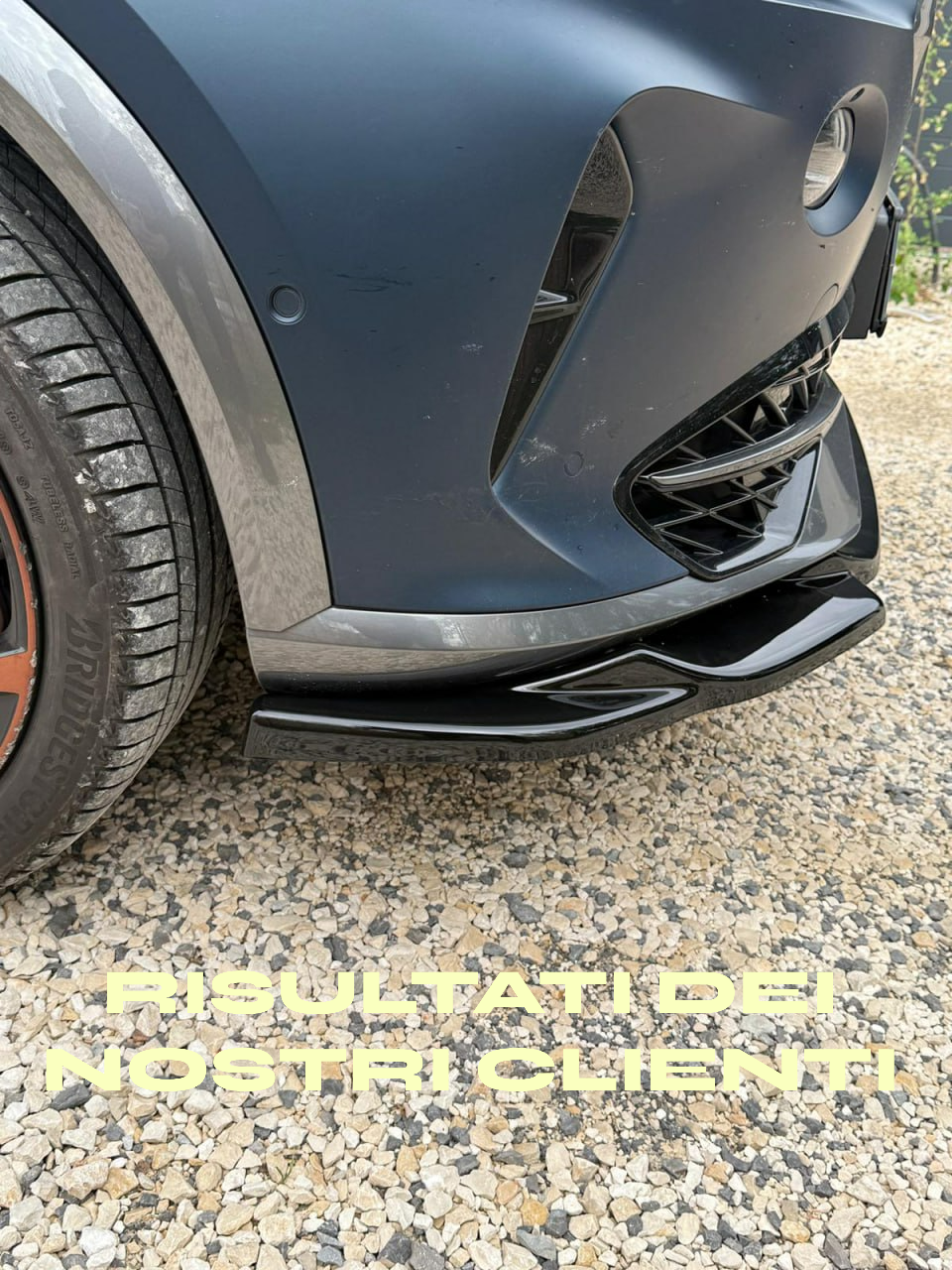 SPLITTER ADATTO PER CUPRA FORMENTOR 2020+ NERO LUCIDO DESIGN SPORTIVO