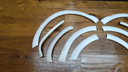 💎EXTENDED FENDERS SUITABLE FOR VW TOUAREG 2006-2010 LOOK R50 RAW💎