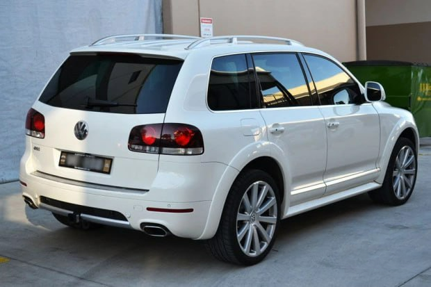 💎EXTENDED FENDERS SUITABLE FOR VW TOUAREG 2006-2010 LOOK R50 RAW💎